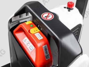 Elektrischer Geh-Hubwagen mit Ionen Batterie | Unimax AG