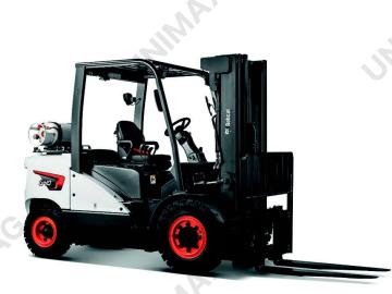 4-Rad Gas-Stapler der 7er Serie von Bobcat | UNIMAX AG