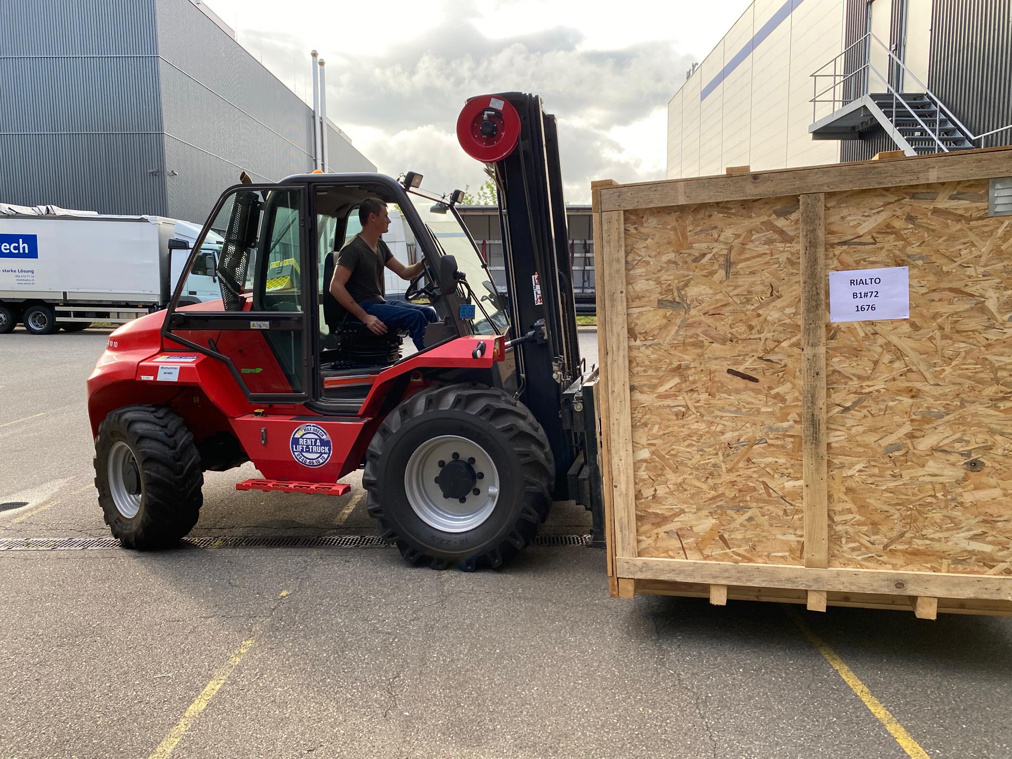 Manitou Geländestapler