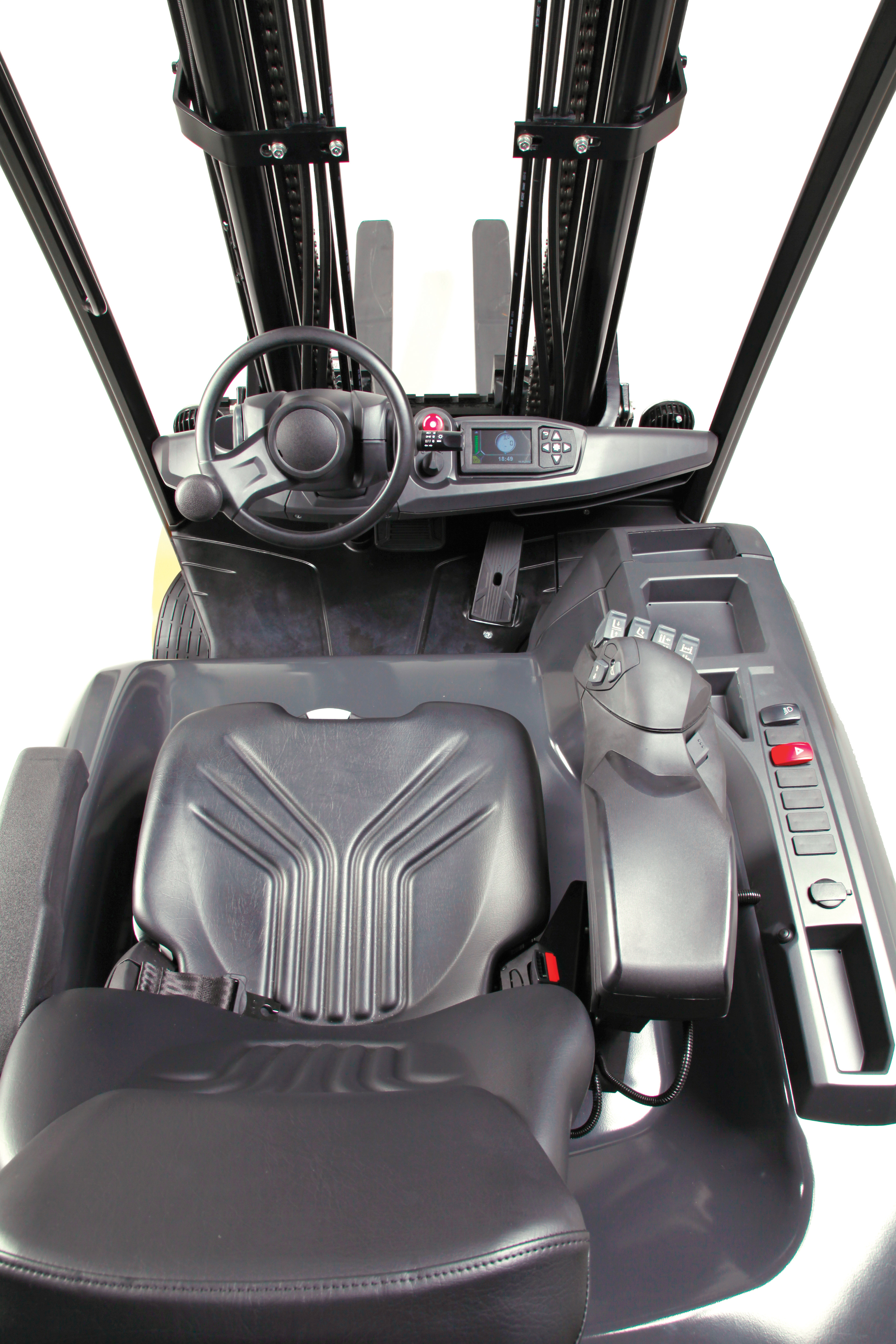 CAT Elektrostapler EP25-35N, Fahrerkabine