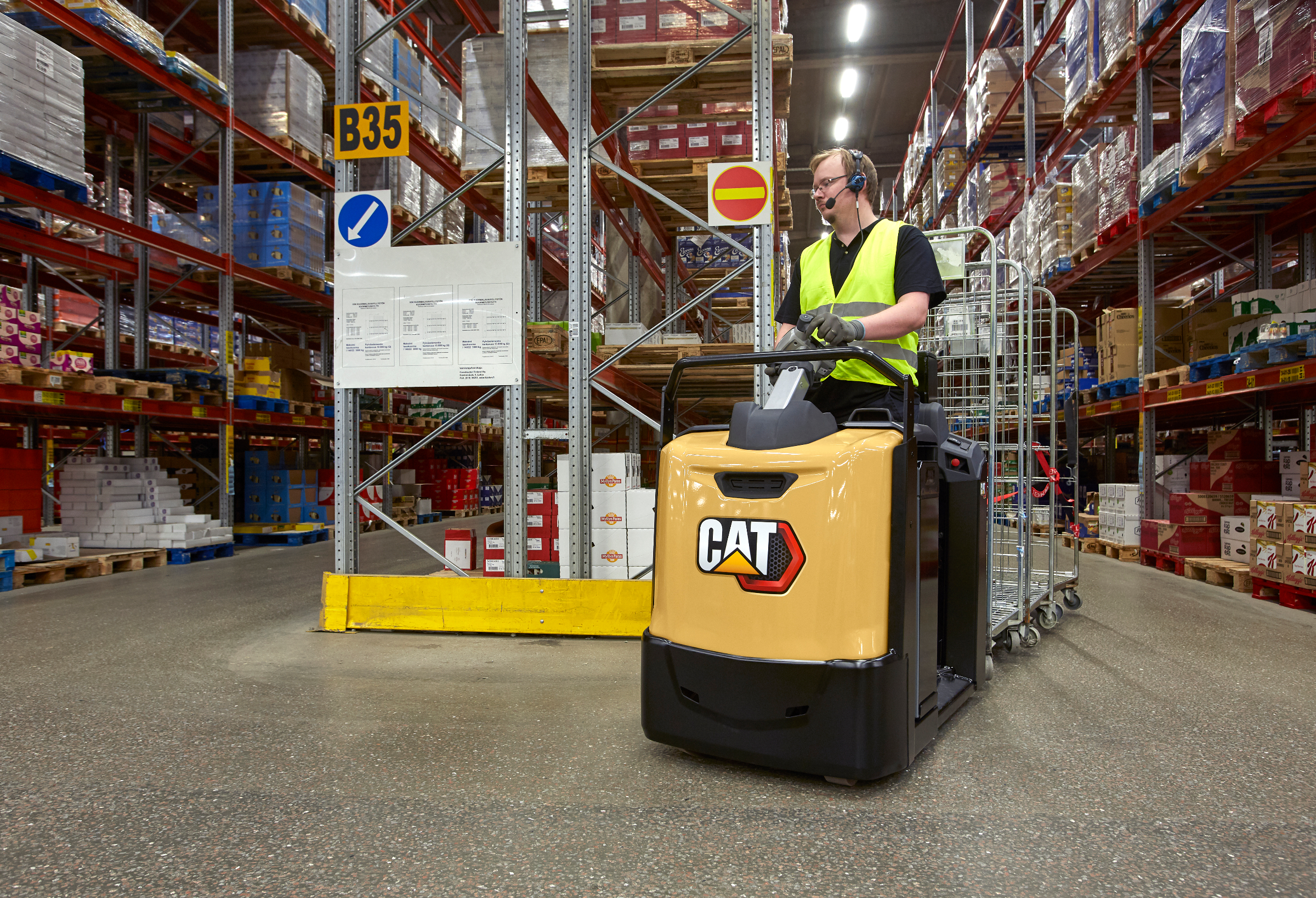CAT Kommissionierstapler NO12-25N2